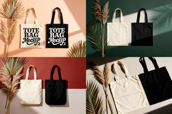 Download Boho Tote Bags JPG Mockup Collection - Jpg mockup Collection