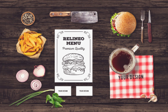 Download Restaurant Branding Mockup #11 - Branding mockup Collection