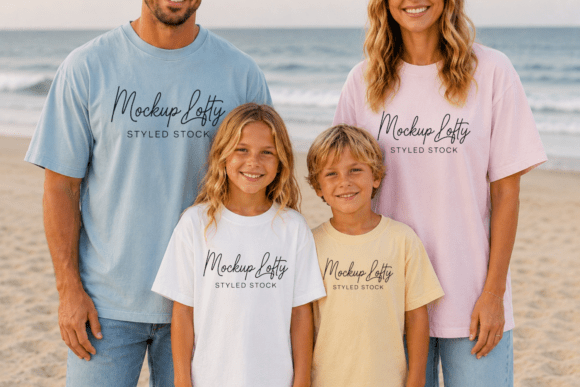 Download C1717 Summer Family Group Mockup 49 - Summer Collection