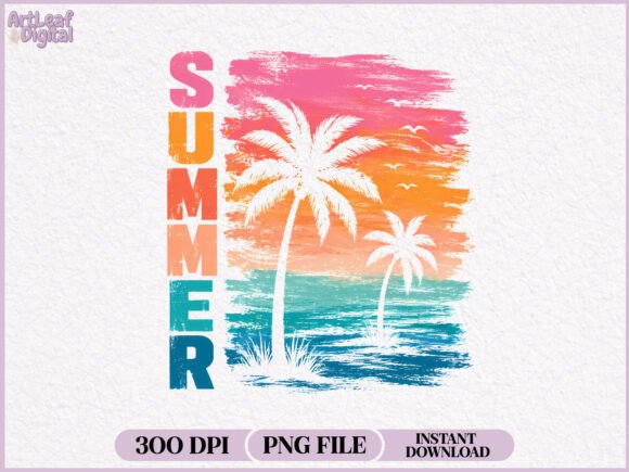 Download Summer Beach Sunset PNG - Summer Collection