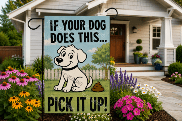 Download If Your Dog Does This Garden Flag - Garden flag Collection