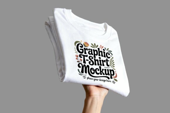 Download Folded T-Shirt Minimalist PSD JPG Mockup - Jpg mockup Collection