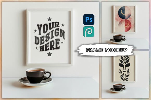 Download Wallart Mockup PSD Frame Mockup - Psd frame mockup Collection