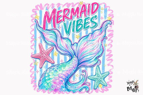 Download Mermaid Tail Summer Vibes PNG - Summer Collection
