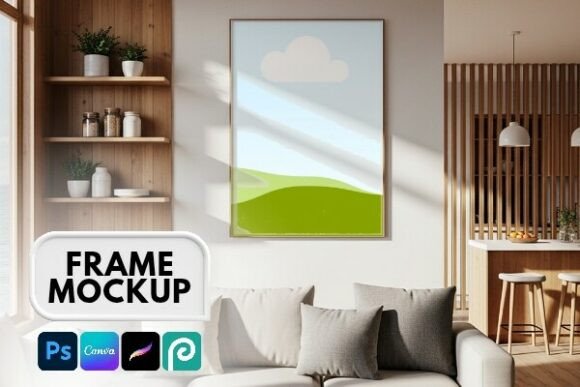 Download Canva &amp; PSD Frame Mockup Poster - Psd frame mockup Collection
