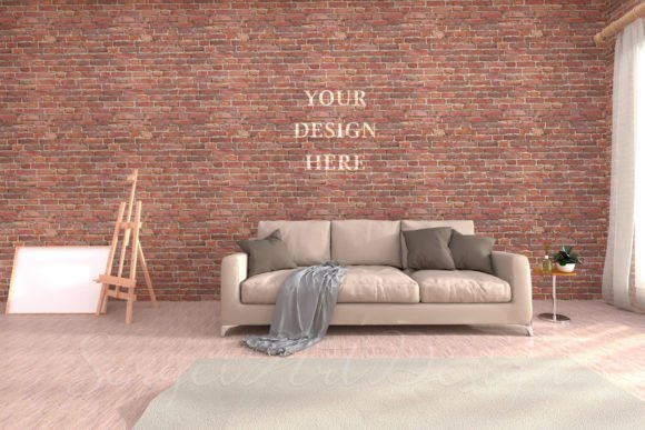 Download Living Room Mockup, JPG Mockup Scene - Jpg mockup Collection
